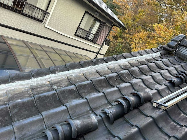 漆喰工事・別角度